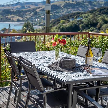 Rose On The Bay - Akaroa Holiday Home Dış mekan fotoğraf