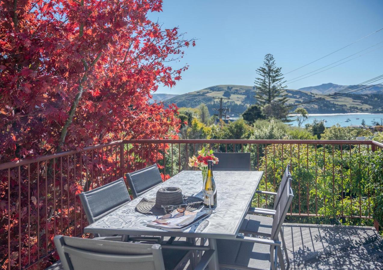 Rose On The Bay - Akaroa Holiday Home Dış mekan fotoğraf